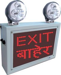 Industrial Emergency LED Exit Light
